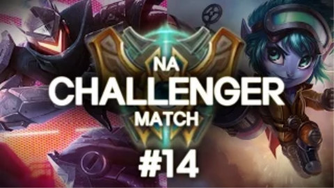快速看完一局北美王者质量局#14Rush, hi im gosu, Doublelift